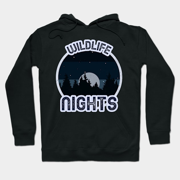 wildlife nights Hoodie by ZenCloak